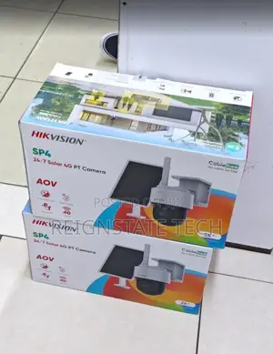 Hikvision DS-2CFSP4/4G 4MP Solar 4G PT Camera