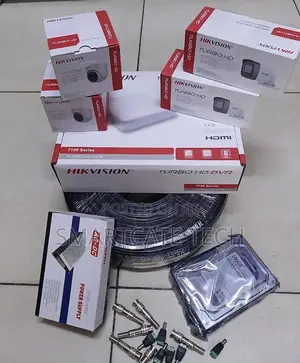 Hikvision 4 Channel CCTV Kit with 2MP HD Cameras