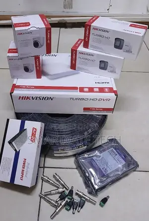 Hikvision 4 Camera 2MP HD Surveillance System with DVR