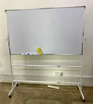 Portable 1.5m x 0.9m Whiteboard with Wheeled Stand