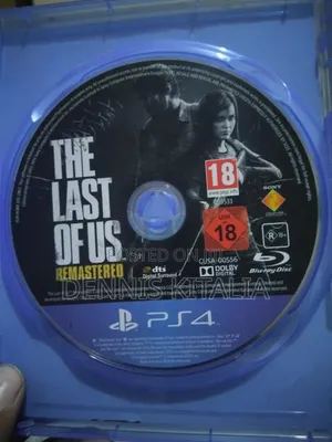 The Last of Us Remastered PS4 Disc
