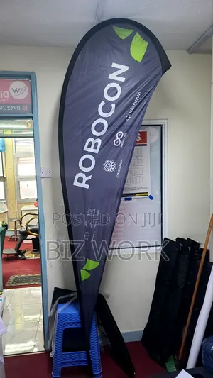 HD Tear Drop Banners - Business Branding