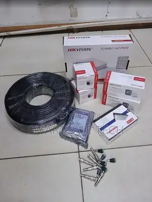 Hikvision 4 Camera 2MP HD Security System with DVR