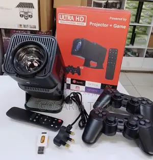 HY320 Projector 2-in-1 na Gaming Console - Wi-Fi