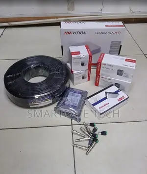 Hikvision 4 Channel 2MP HD Security Camera Kit
