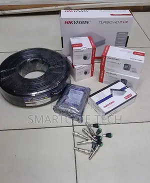 Hikvision 4-Camera 2MP HD CCTV Security System Kit