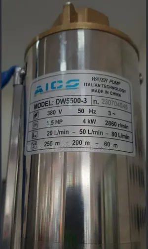 5.5HP Submersible Water Pump - Mita 256