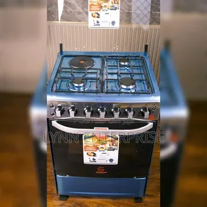 Euroken 60x65cm Electric Standing Cooker (3+1 Burners)