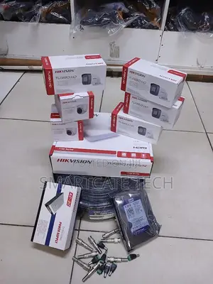 Hikvision 6-Camera CCTV Security System Kit - 1080P HD