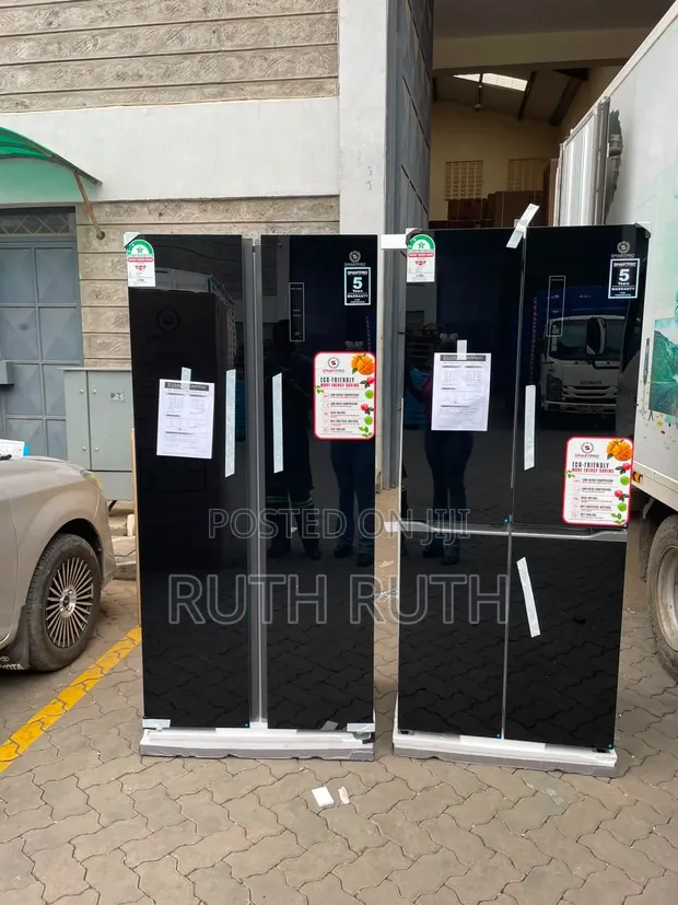 Jokofu Jipya la GE Smart Pro 450L Side-by-Side No Frost - 1