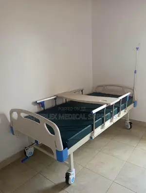 High Quality Hospital Bed (Single Crank) with Mattress