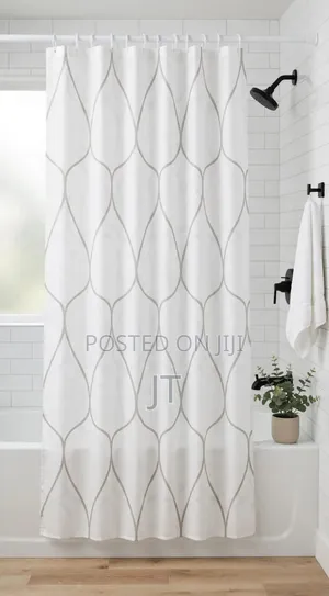 Shower Curtain ya Kisasa ya Abstract (180x200cm)