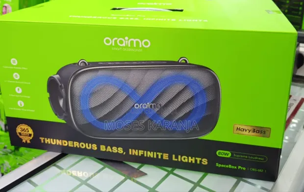 Oraimo SpaceBox Pro 80W Bluetooth Party Speaker - 1