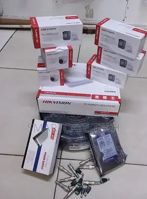Hikvision 6-Camera CCTV Kit - 2MP Full HD 1080P
