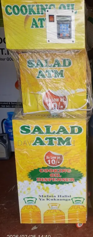 Mashine ya ATM ya Kujaza Mafuta ya Kupikia ya Kiotomatiki