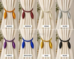 Magnetic Curtain Tiebacks/Holders (Jozi)