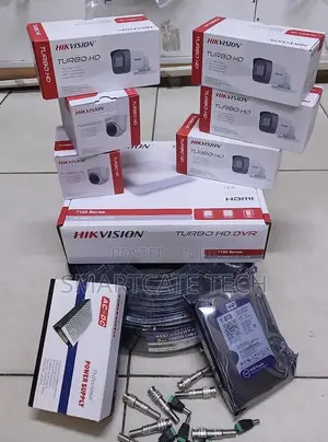 Hikvision 6-Camera CCTV Surveillance Kit - 2MP Full HD