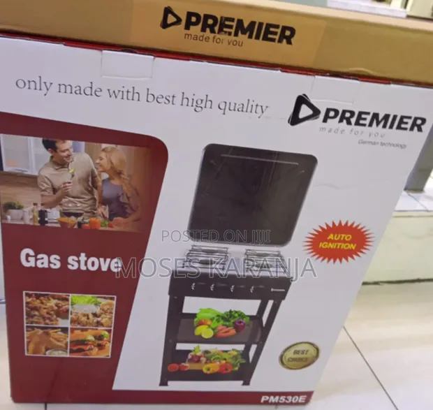 Premier PM530E Gas Stove with Auto Ignition - 1
