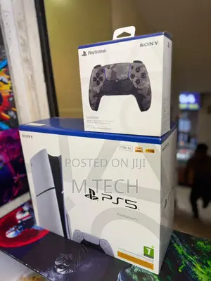 PlayStation 5 Slim Console na Kidhibiti cha DualSense cha Camouflage