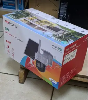 Hikvision SP4Solar 4G PTZ Camera ya Usalama