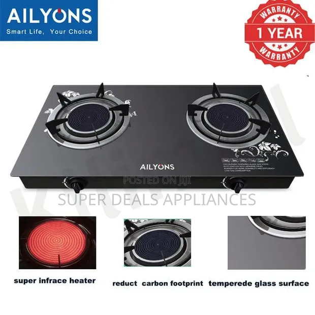 Ailyons Mpya ya Burner 2 ya Gesi - 1