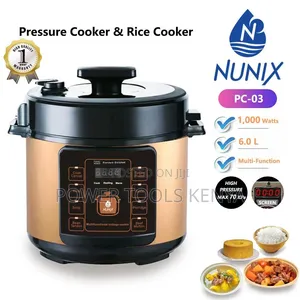 Nunix PC-77 Pressure Cooker & Rice Cooker