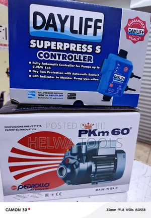 Pedrollo 0.5 HP Water Pump na Automatic Pressure Control
