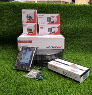 Hikvision 4 Channel CCTV Kit na Kamera 4