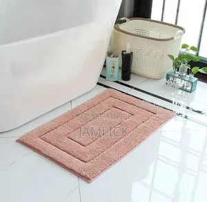 Flocking Bathroom Doormat 50x80cm - Inachukua Maji