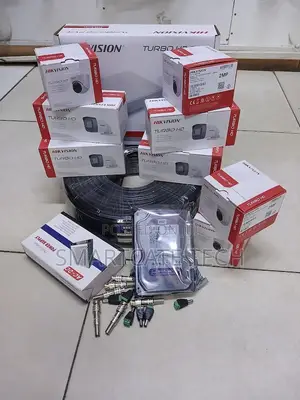 Hikvision 8CH CCTV Kit with 8 Cameras - Complete System