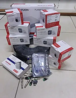 Kifurushi cha CCTV cha Kamera 8 za Hikvision - Kidhibiti cha Njia 8