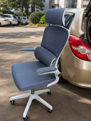Kiti cha Ofisi cha Ergonomic Nyeusi