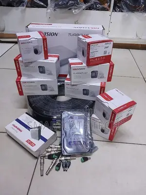 Hikvision 8CH CCTV Kit - 8 Cameras, 2MP HD