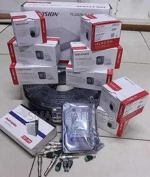 Hikvision 8 Camera CCTV Security Kit - 2MP HD DVR Imejumuishwa