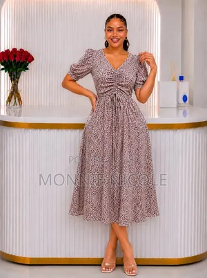 Chic Casual Cotton Sundress - Multi-Color