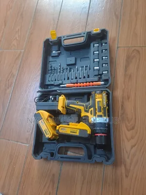 Dewalt Cordless Drill Set Mpya na Betri 2