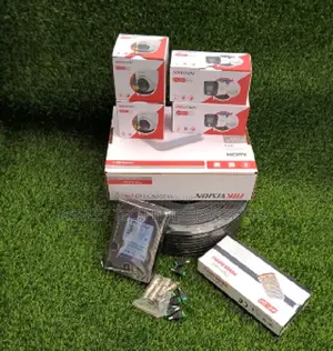 Hikvision 4 Channel HD CCTV Camera System - Kiti Kamili