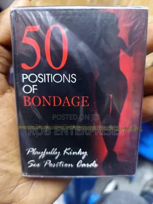 50 Positions of Bondage Card and Party Game