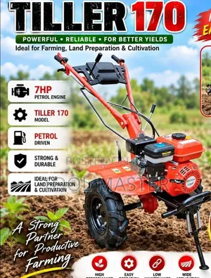 7HP Petrol Engine Tiller Machine