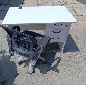 Boss Office Products Set ya Dawati na Kiti cha Ofisi ya Nyumbani