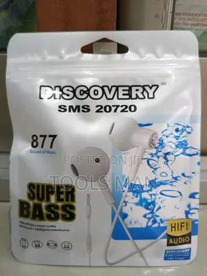 Discovery 877 Wired Headphones with Super Bass