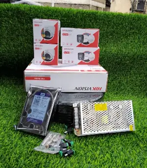 Hikvision 4CH CCTV Kit - Mfumo wa Kamera za Usalama 1080p