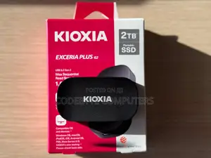 Kioxia Exceria Plus G2 Portable External SSD 2TB