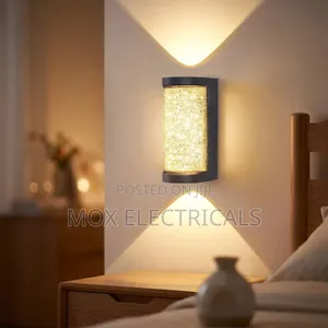 Modern Crystal Effect LED Wall Light