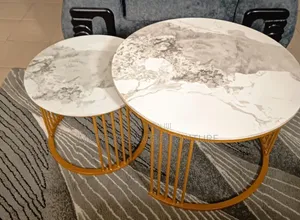 Stackable Coffee Table - Marble Top