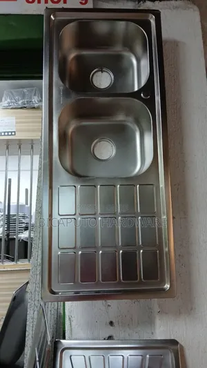 Sink ya Jikoni ya Abb yenye Mibakuli Miwili