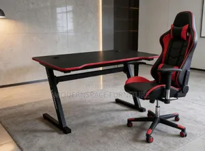 Set ya Michezo: Kiti cha Michezo cha Ergonomic na Meza