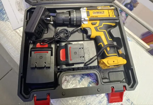 DeWalt Cordless Power Drill Set with Accessories - 1