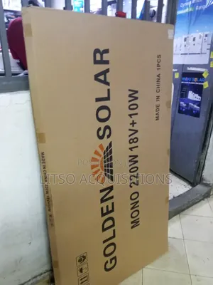 Golden Solar 220W Monocrystalline Solar Panel - Brand New