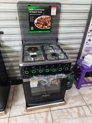 Syinix Standing Cooker 50x50 (3+1 Burns na Oven